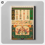 アートパネル-Nineteenth-Century Ornament
 - 装飾の文法 Canvas.
