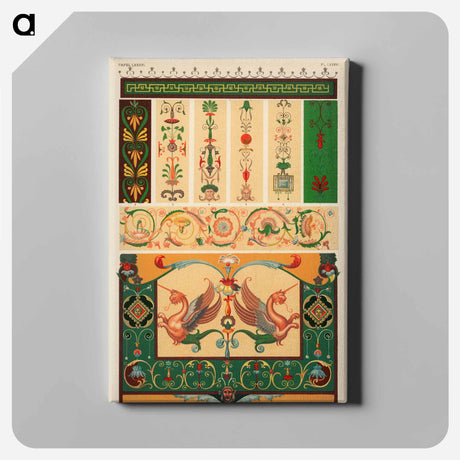 アートパネル-Nineteenth-Century Ornament
 - 装飾の文法 Canvas.