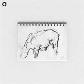 アートメモ帳-Composition (The Cow) - テオ ファン ドゥースブルフ Memo.