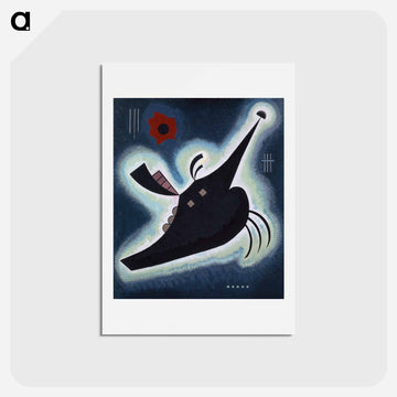 Pointed black - ワシリー カンディンスキー Postcard.