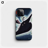 Pointed black - Wassily Kandinsky Phone Case.