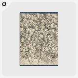アートポストカード-Characters and Caricaturas - ウィリアム ホガース Postcard.