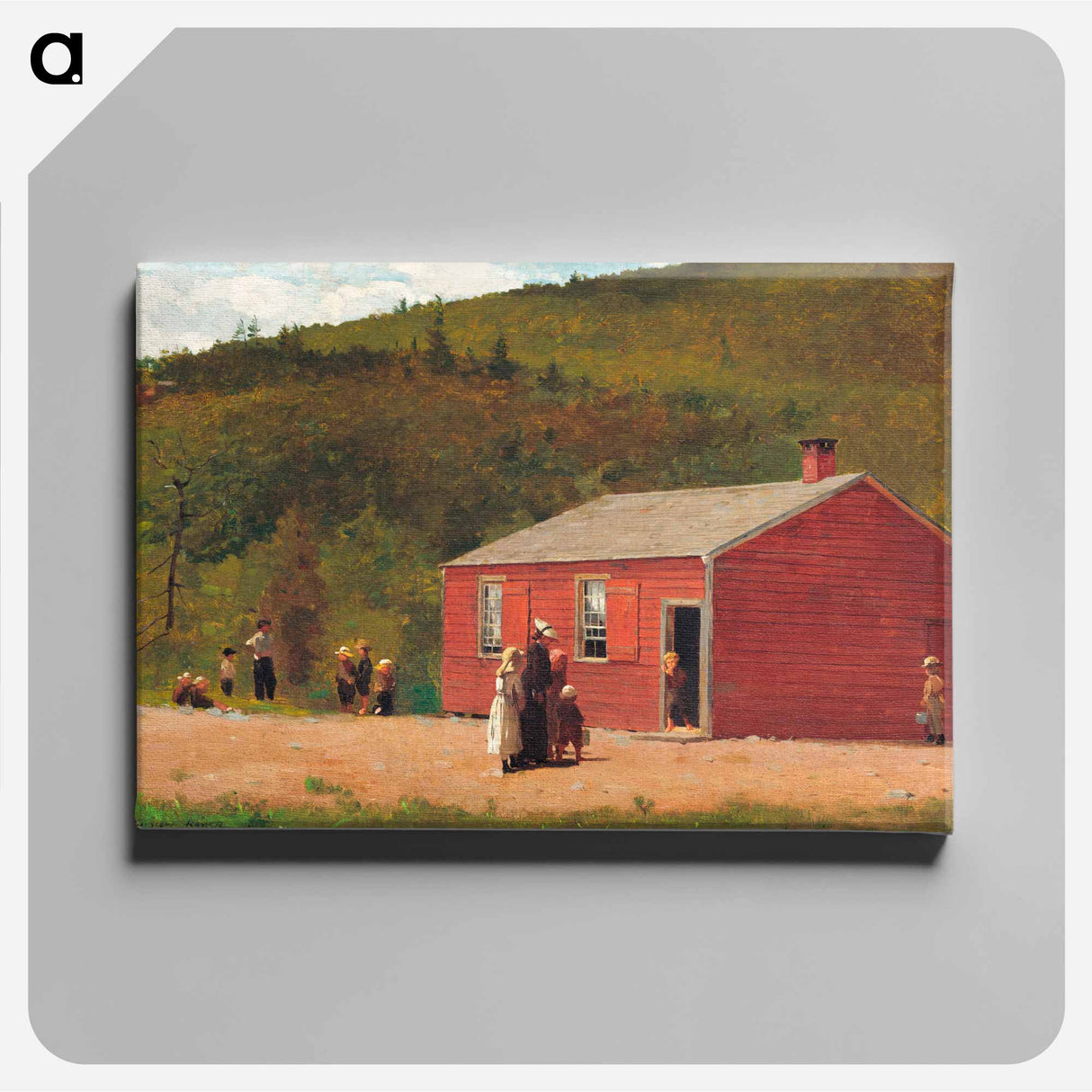 School Time - Winslow Homer Canvas.