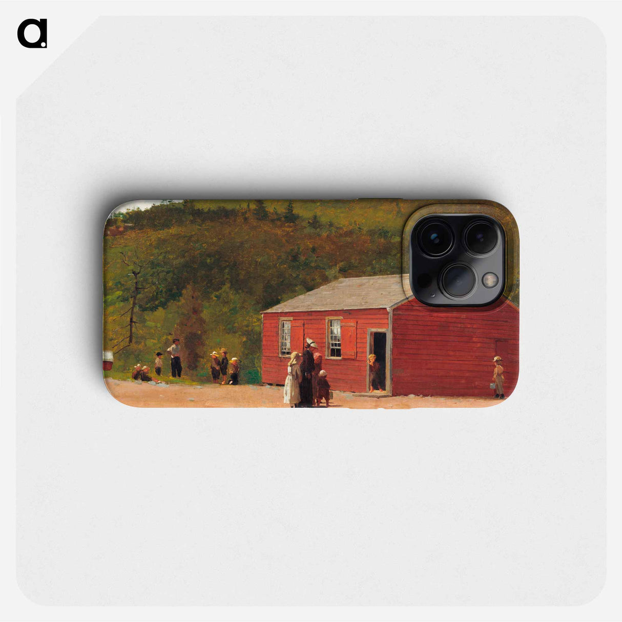 School Time - Winslow Homer Phone Case.