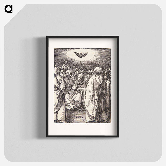アートポスター-The Holy Spirit appears on Pentecost - アルブレヒト デューラー Poster.