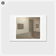 アートポストカード-Room to Right - Wall to left looking straight ahead - アルフレッド スティーグリッツ Postcard.