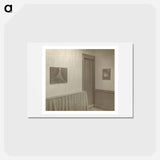 アートポストカード-Room to Right - Wall to left looking straight ahead - アルフレッド スティーグリッツ Postcard.