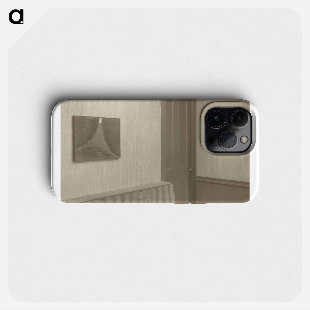 Room to Right - Wall to left looking straight ahead - アルフレッド スティーグリッツ Phone Case.