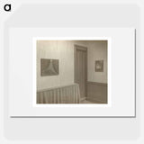 Room to Right - Wall to left looking straight ahead - アルフレッド スティーグリッツ Poster.