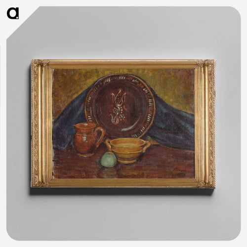 Still life - アルフレッド ウィリアム フィンチ Canvas.