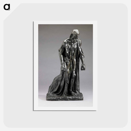 アートポストカード-Eustache de Saint-Pierre - オーギュスト ロダン Postcard.