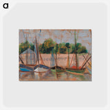 アートポストカード-A Necklace of Boats
 - バーンズ・コレクション Postcard.