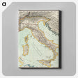 アートパネル-Ancient Lands Map
 - ボストン公共図書館 Canvas.