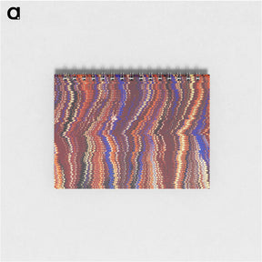 アートメモ帳-Glitch Pattern Background
 - 大英図書館 Memo.