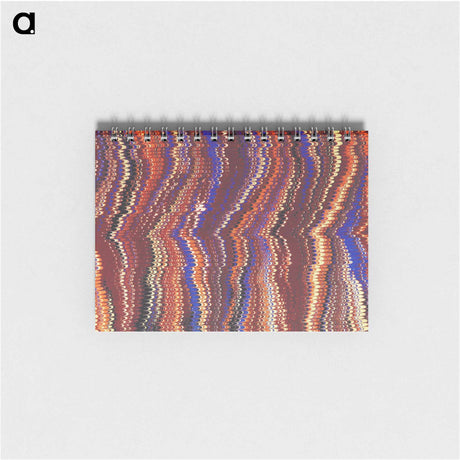 アートメモ帳-Glitch Pattern Background
 - 大英図書館 Memo.