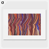 アートポスター-Glitch Pattern Background
 - 大英図書館 Poster.