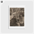 アートポストカード-Marché aux Legumes à Pointoise - カミーユ ピサロ Postcard.