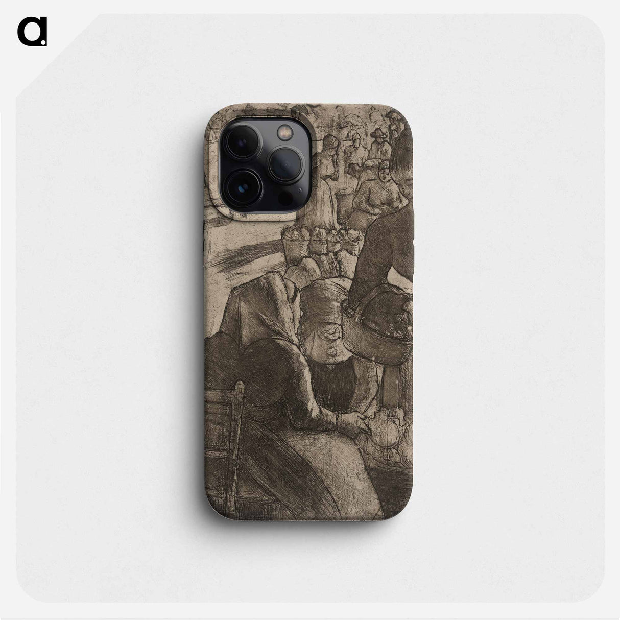 Legumes on Pointoise - Camille Pissarro Phone Case.