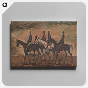 アートパネル-Horse Patrol
 - シプリアン マジェルニク Canvas.