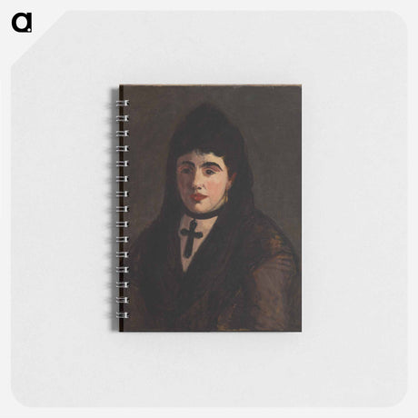 アートメモ帳-Spanish Woman Wearing a Black Cross
 - ダラス美術館 Memo.