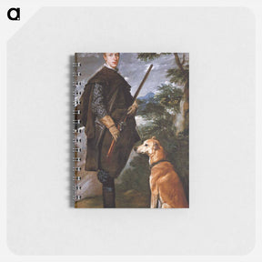 アートメモ帳-Portrait of Cardinal Infante Ferdinand of Austria with Gun and Dog - ディエゴ ベラスケス Memo.