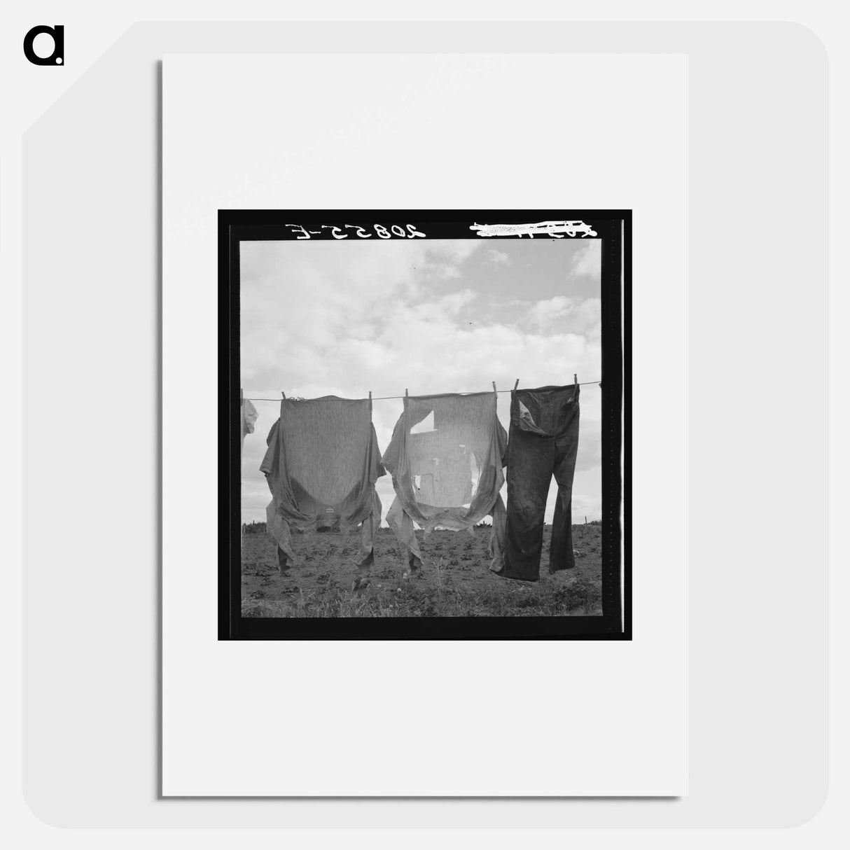 Kytta farm. Western Washington, Thurston County, Michigan Hill - Dorothea Lange Poster.