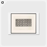 アートポストカード-Running Cat
 - エドワード マイブリッジ Postcard.
