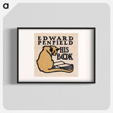 Edward Penfield His Book - Edward Penfield Poster.