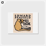 アートポストカード-Edward Penfield His Book - エドワード ペンフィールド Postcard.