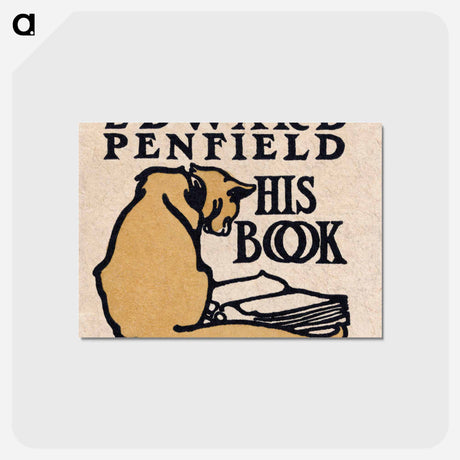 アートポストカード-Edward Penfield His Book - エドワード ペンフィールド Postcard.