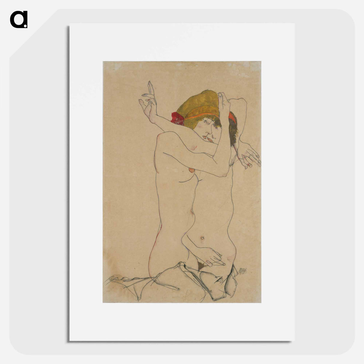 Original public domain image from The MET Museum - エゴン シーレ Poster.