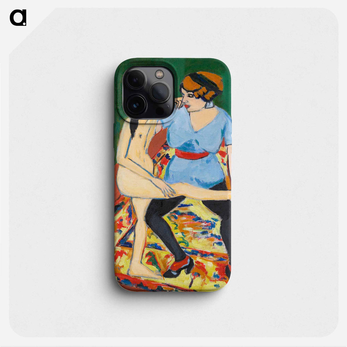 Dance Training - Ernst Ludwig Kirchner Phone Case.