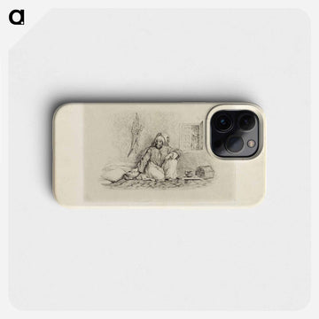 イエロー - ウジェーヌ ドラクロワ Phone Case.