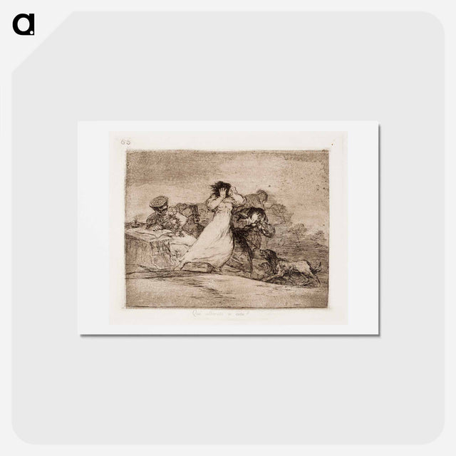 アートポストカード-Mitä meteliä tämä on? (qué alboroto es esté?) - フランシスコ デ ゴヤ Postcard.