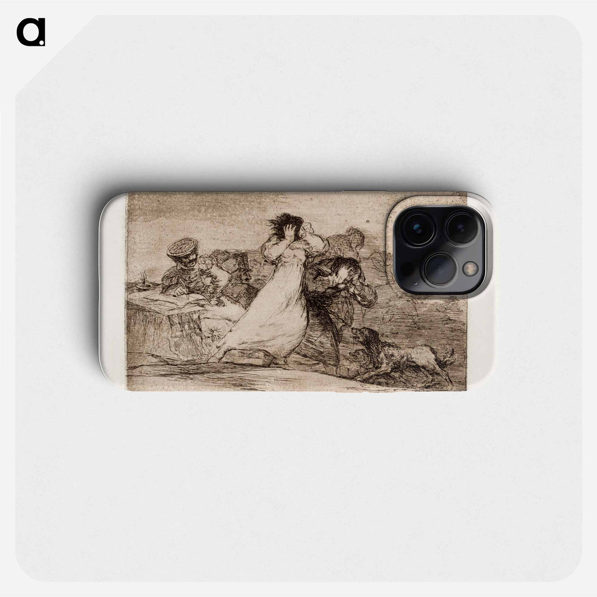 Do you see it on? (What is it?) - Francisco de Goya Phone Case.