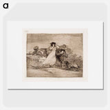Do you see it on? (What is it that is?) - Francisco de Goya Poster.