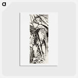 アートポストカード-Horses - フランツ マルク Postcard.