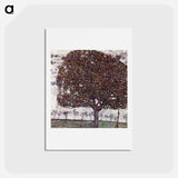 アートポストカード-Der Apfelbaum - グスタフ クリムト Postcard.