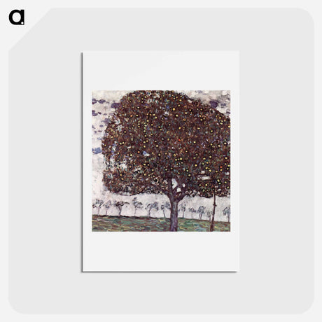 アートポストカード-Der Apfelbaum - グスタフ クリムト Postcard.