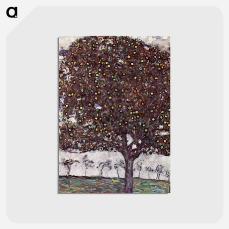 アートポストカード-Der Apfelbaum - グスタフ クリムト Postcard.