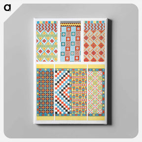 アートパネル-Ceiling Ornamentation (Thebes & Memphis)
 - エジプト美術史 Canvas.
