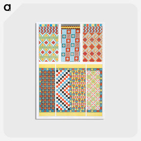 アートポストカード-Ceiling Ornamentation (Thebes & Memphis)
 - エジプト美術史 Postcard.