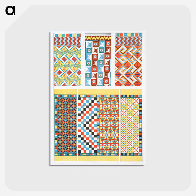 アートポストカード-Ceiling Ornamentation (Thebes & Memphis)
 - エジプト美術史 Postcard.