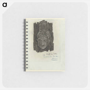 アートメモ帳-Study of head of Shiva - ヤン・トゥーロップ Memo.