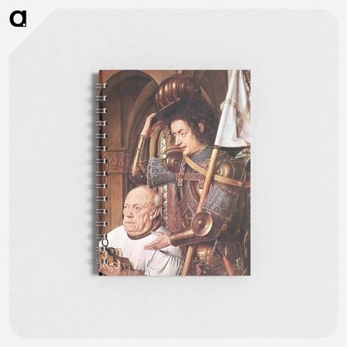 The Madonna of Canon van der Paele (detail) - ヤン ファン エイク Memo.