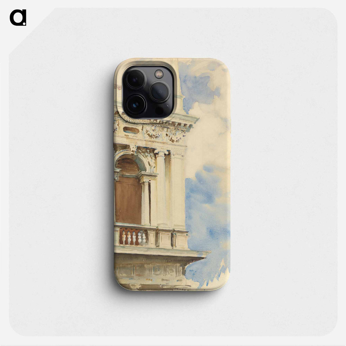 A Corner of the Library in Venice - ジョン シンガー サージェント Phone Case.