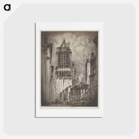 アートポストカード-Lodgings for Gents
 - ジョセフ ペネル Postcard.