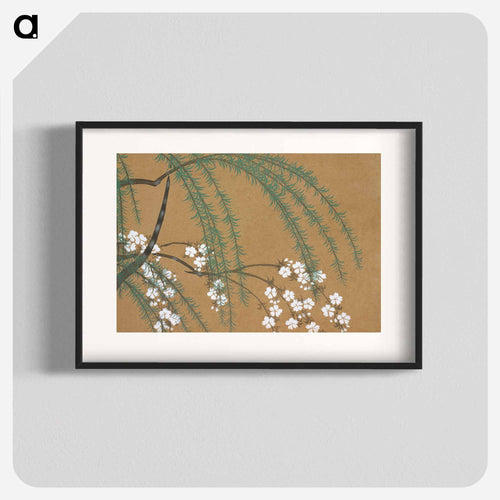Blossoms from Momoyogusa–Flowers of a Hundred Generations - 神坂 雪佳 Poster.