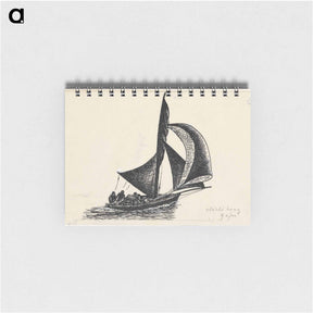 アートメモ帳-Zeilschip - レオ ヘステル Memo.