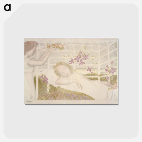 アートポストカード-Allegory - モーリス ドニ Postcard.